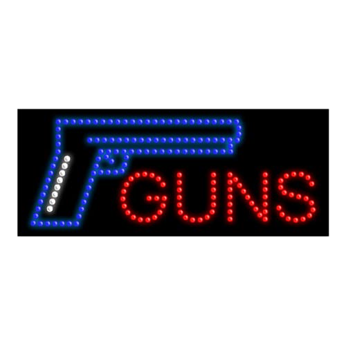 Gun LED Dot Sight Sign #20069 - High Visibility Tactical Shooting Accessory for Hunting & Range Practice