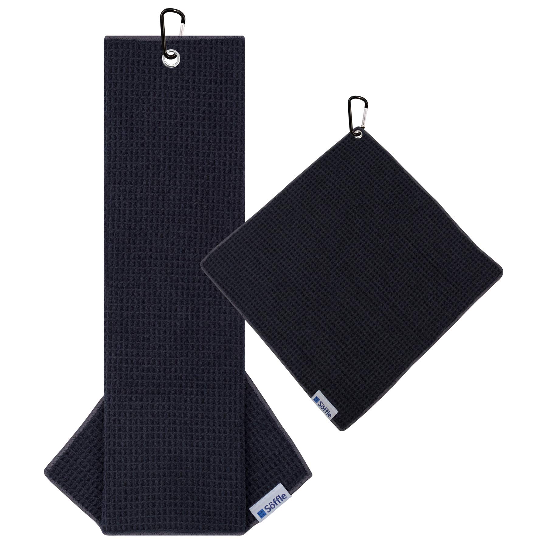Premium Waffle Golf Towels Set - 16