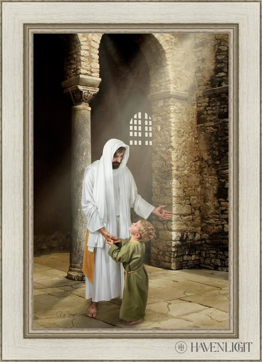 Feeling My Savior's Love - Inspirational Christian Wall Art Decor for Home, Church & Office - Perfect for Religious Gifts & Spiritual Encouragement