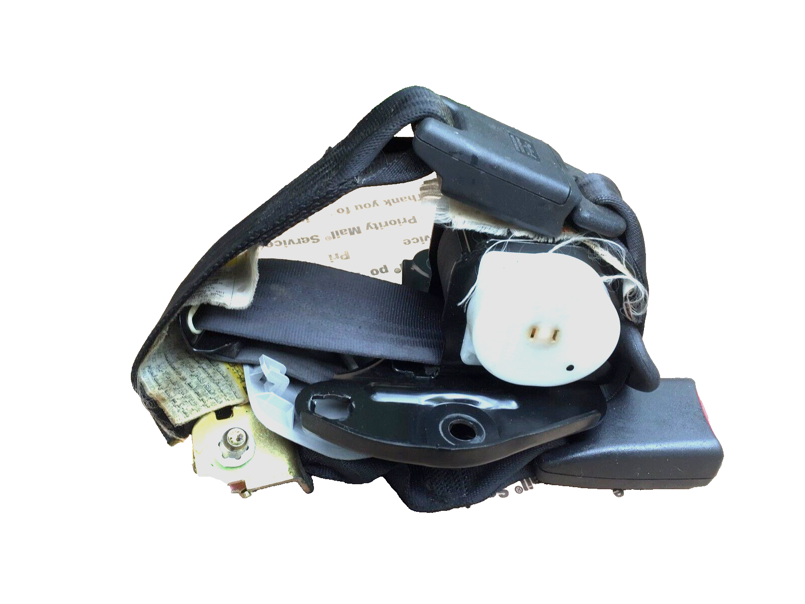 04 05 06 Saab 9-2X OEM Rear Center Seat Belt Retractor 90502A052 - Replacement Part for Saab 9-2X Models | Perfect for Car Safety Repairs & Restoration Projects