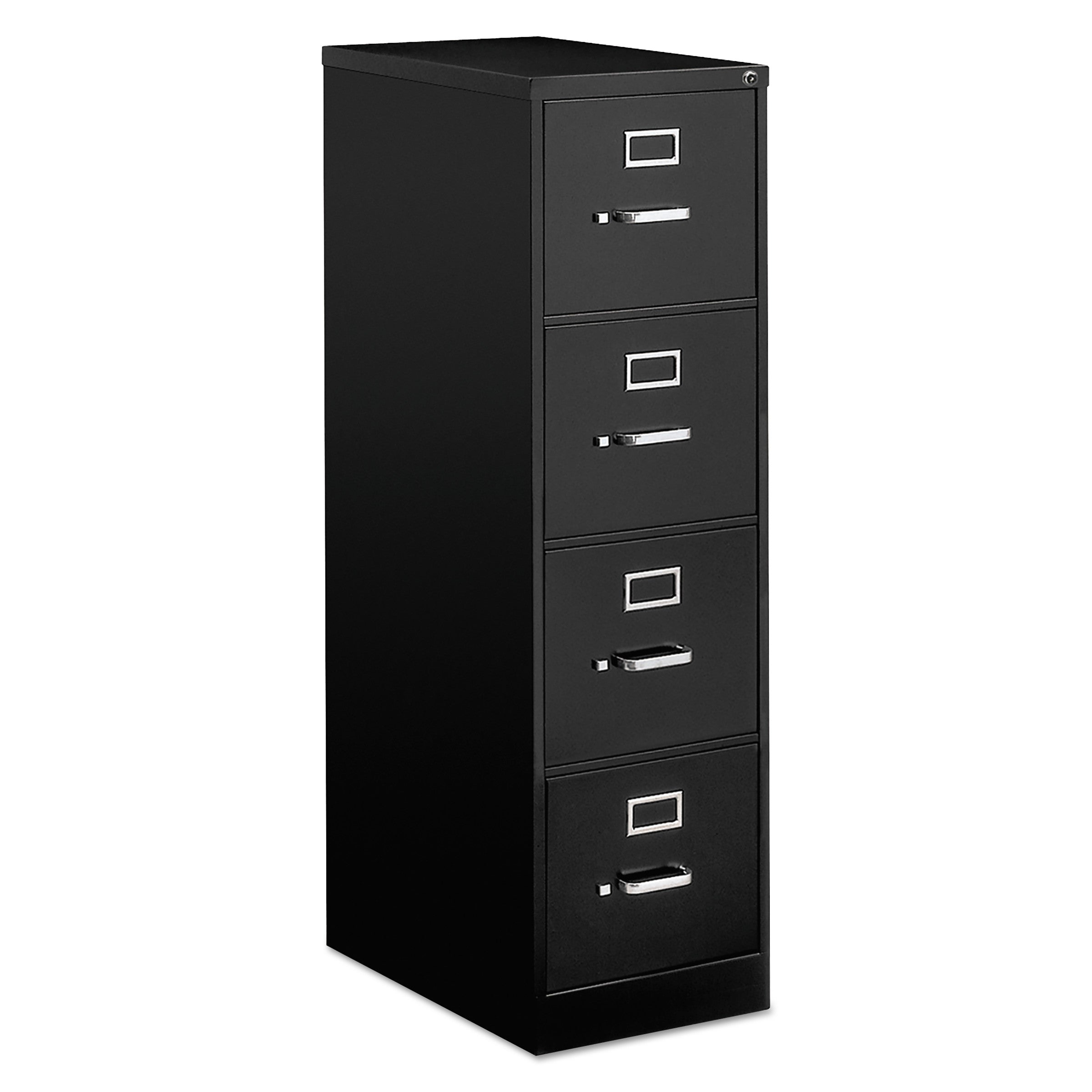 Alera® Economy Vertical File Cabinet - 4 Letter Size File Drawers, Black (15