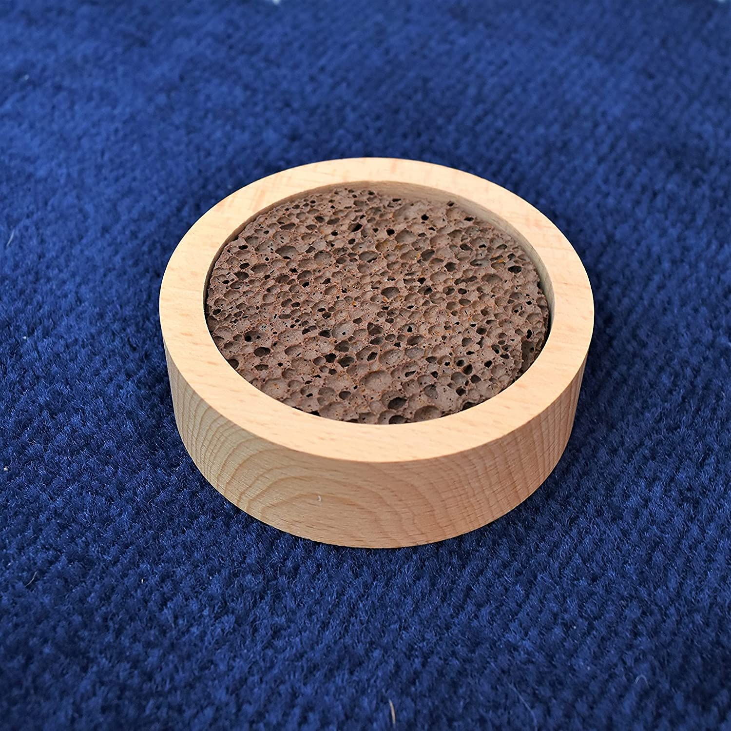 Lava Rock Essential Oil Diffuser - Waterless & Portable Aromatherapy Stone for Travel, Desk, Bedroom, Bathroom & Car Use | Natural Scent Diffuser for Relaxation, Meditation & Stress Relief