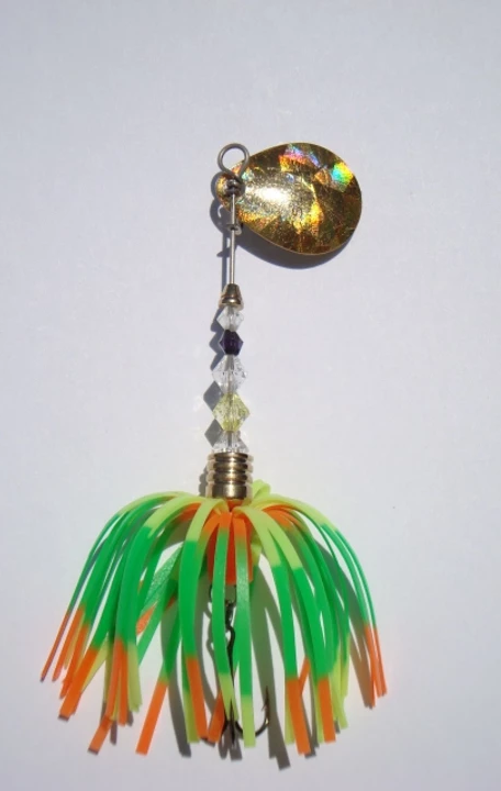 C.S. Lures #2 Inline Spinner - Premium Fishing Lure for Trout, Bass & Walleye - Perfect for Freshwater & Saltwater Fishing