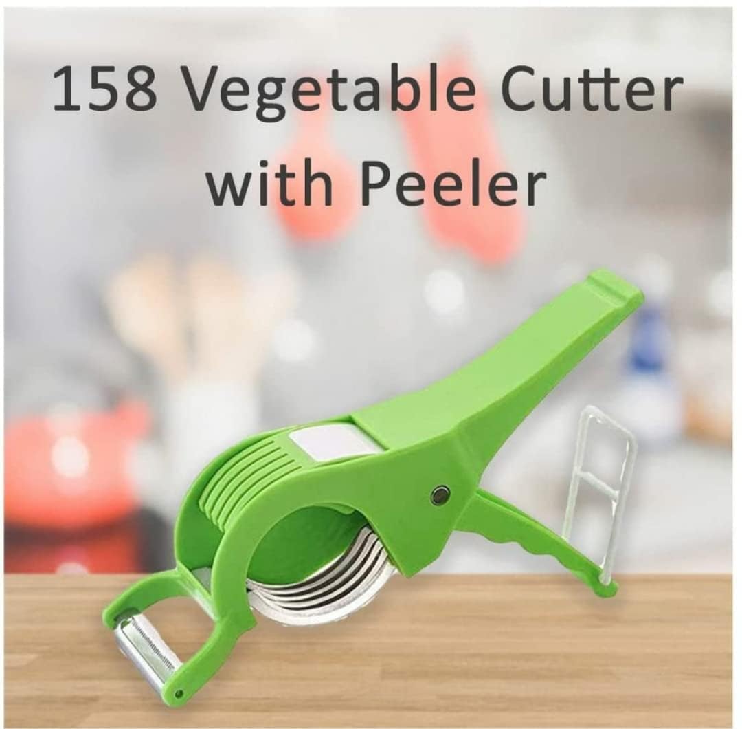 Premium Stainless Steel Spiral Slicer & Vegetable Cutter - Dual Blade Spiralizer for Zucchini Noodles, Salad, Carrot, Cucumber - Perfect for Healthy Meals, Low-Carb Diets & Meal Prep - Kitchen Gadget for Pasta Alternatives & Vegan Cooking