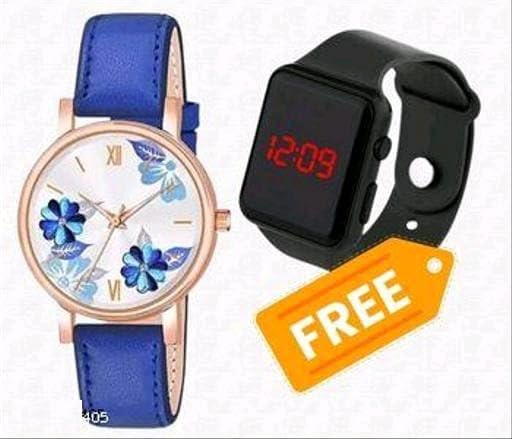 LAKSH Designer Shine Round Dial Women's Analog Watch with Slim Fit Leather Strap - Elegant Fashion Watch for Girls & Women | Perfect for Office, Party & Everyday Wear (SR-406 AT-406)