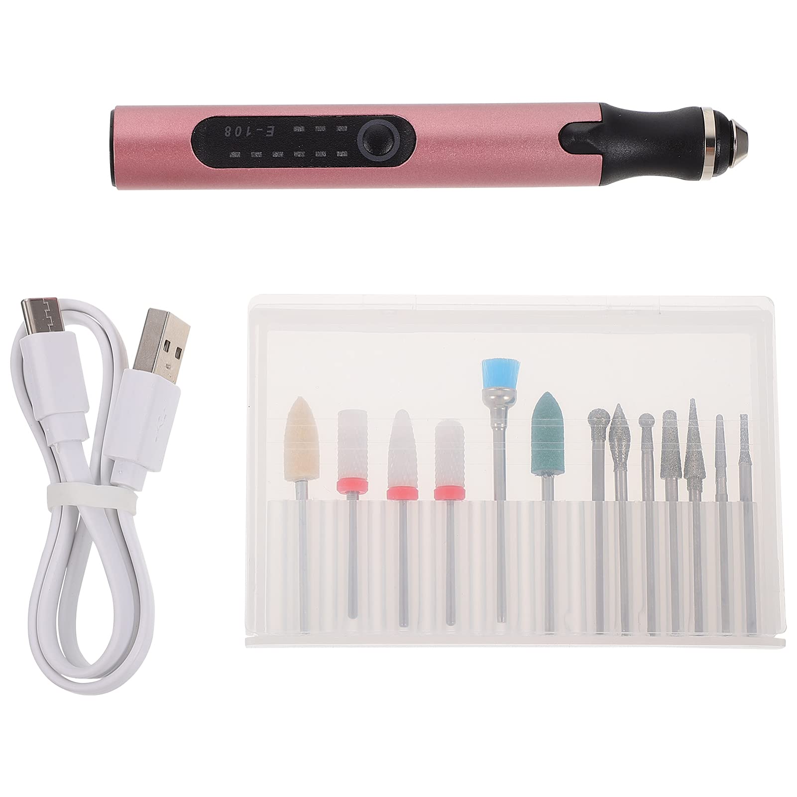 Beaupretty Electric Nail Grinder Set - Professional Multifunctional Nail Art Polishing Tool for Manicure & Pedicure | Perfect for Home Salon, Nail Care, and DIY Beauty Treatments