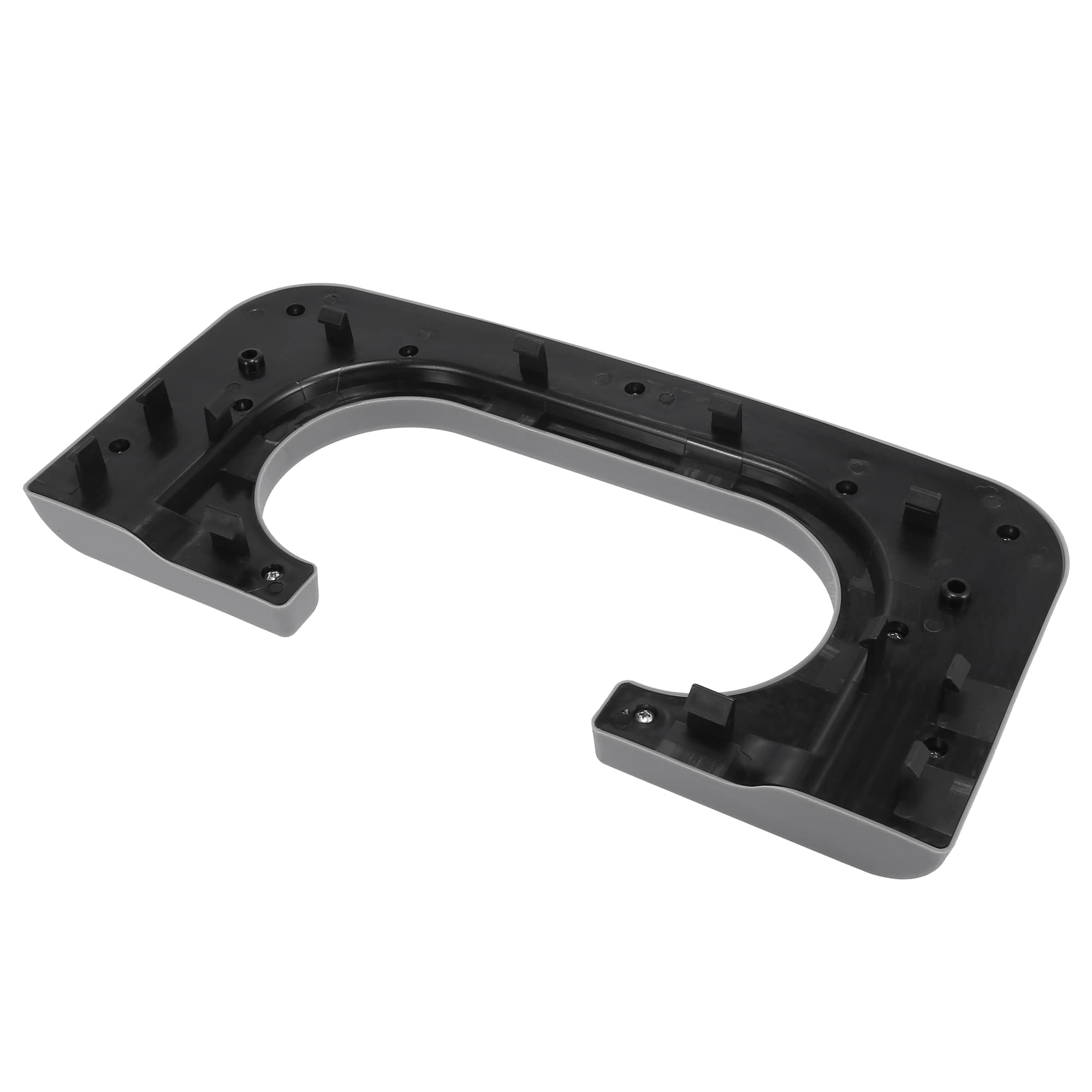 X AUTOHAUX Replacement Center Console Cup Holder for Ford F250 F350 1999-2010 Models - Gray Armrest Pad for Bench Seat - Perfect for Road Trips & Daily Commuting