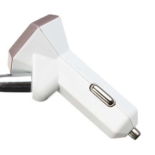 Earldom ET M8 2.5A Dual Port USB Car Charger with Wireless Bluetooth FM Transmitter & TF Card Slot - Fast Charging for iPhone Android Devices in Car, Home, Office