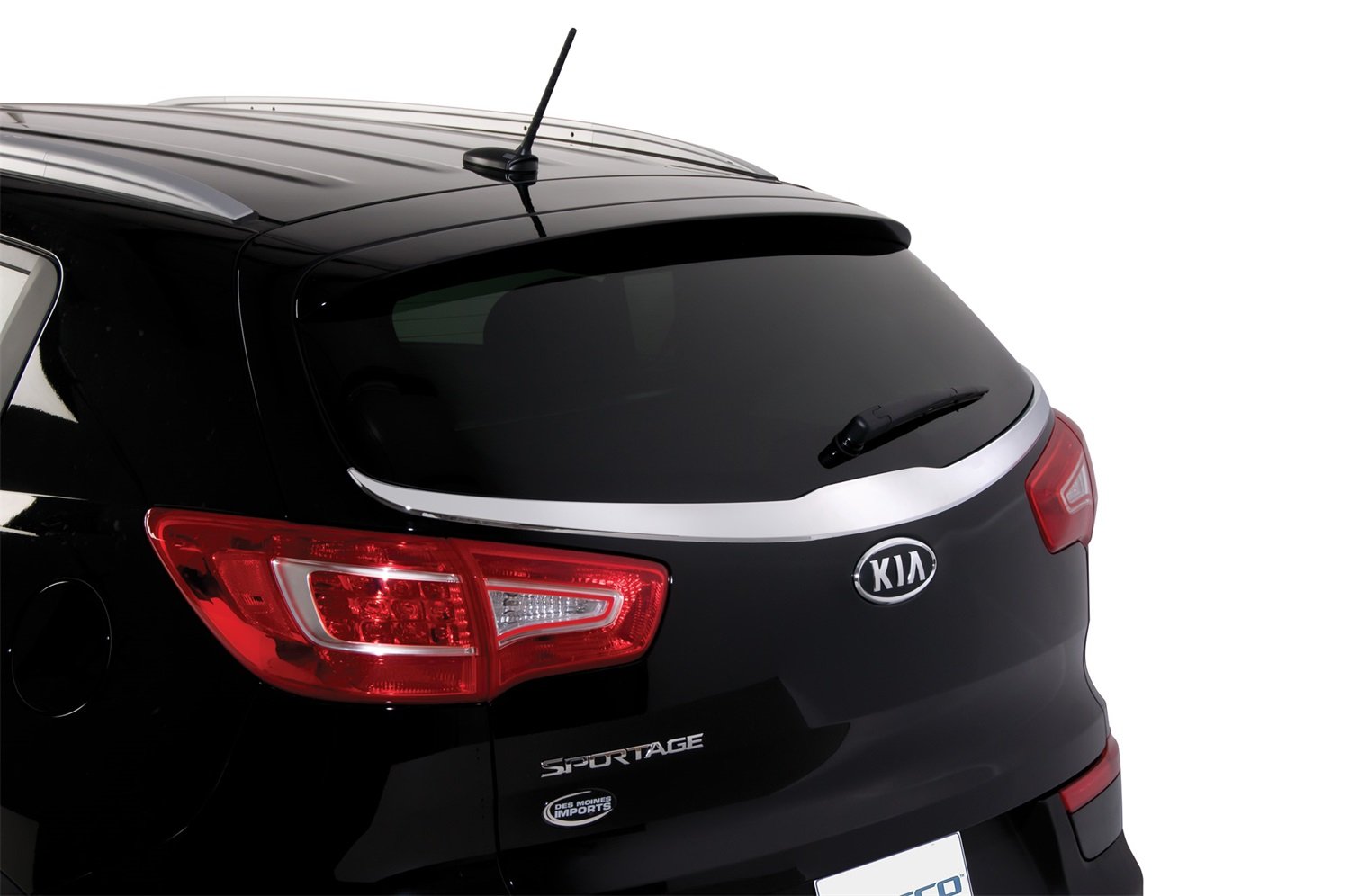 Putco 401726 Chrome Lip Spoiler Cover for Cars & Trucks - High Gloss Finish - Easy Installation - Perfect for Customizing Your Vehicle's Appearance (Sedans, SUVs, Pickup Trucks)