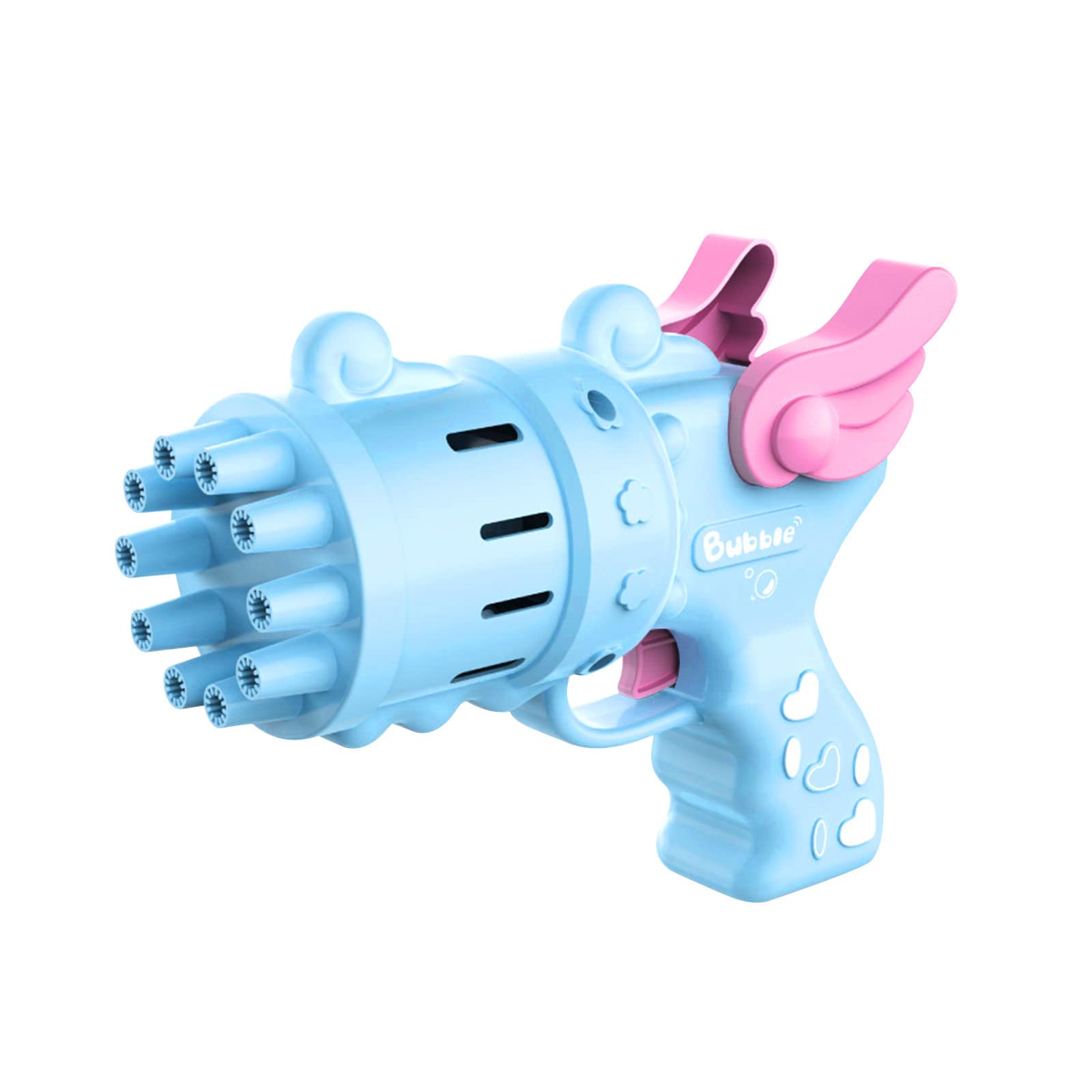 Automatic Bubble Blower Machine with 10 Holes - 2021 New Cool Kids Toy for Outdoor Parties, Birthday Events & Backyard Fun