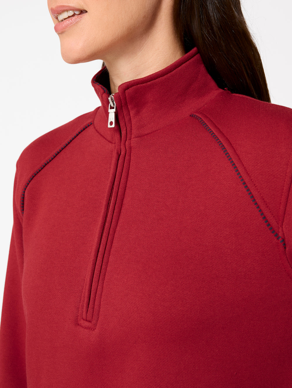 Terese Fleece Half Zip Pullover - Women's Soft Warm Fleece Jacket for Outdoor Activities & Casual Wear