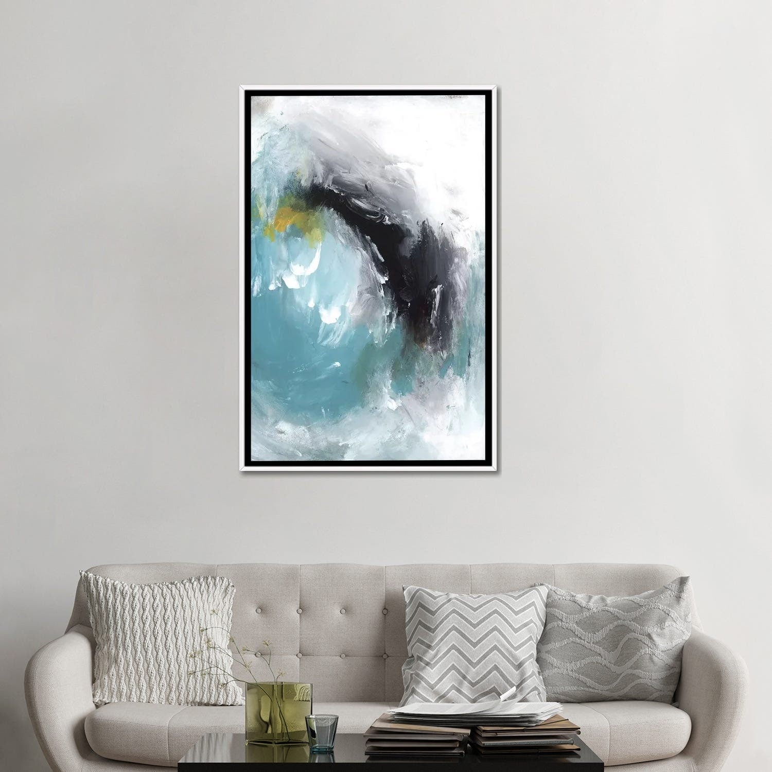 PI Studio Aquamarine I Framed Art Print - Elegant Wall Decor for Living Room, Bedroom & Office
