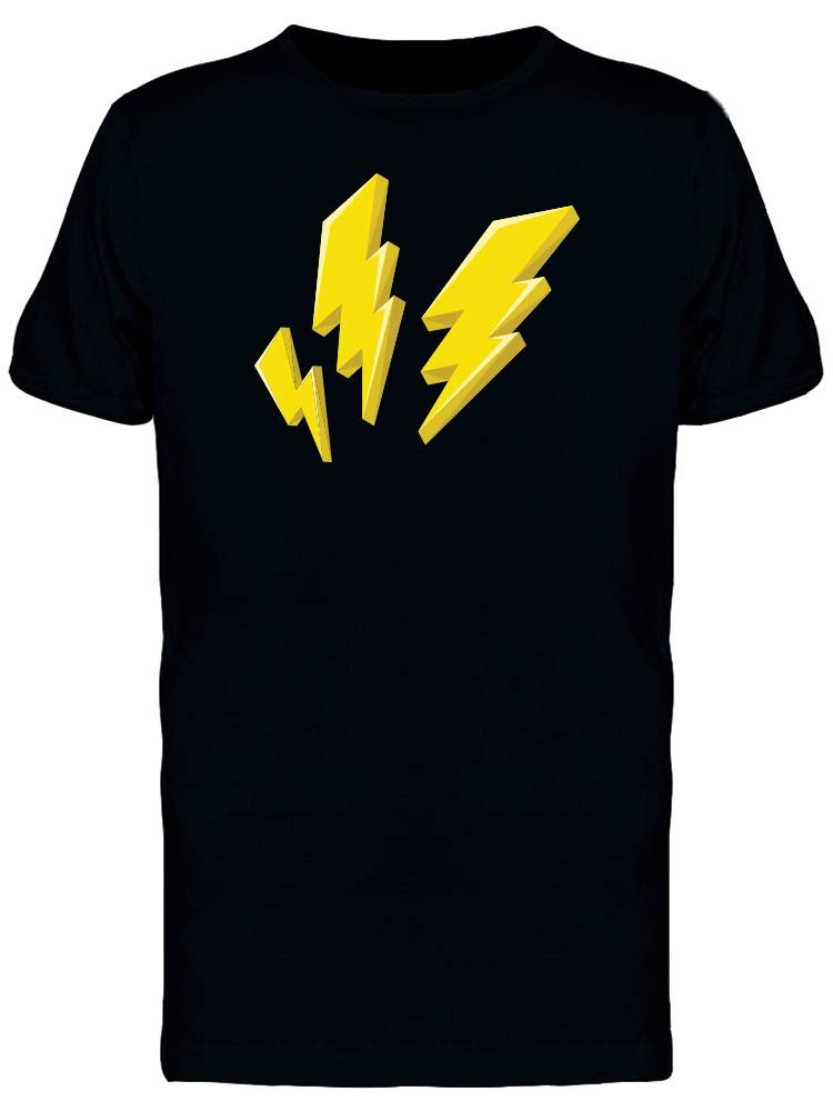 Men's Lightning Thunder Bolts Graphic T-Shirt - Stylish Casual Tee for Everyday Wear & Street Fashion