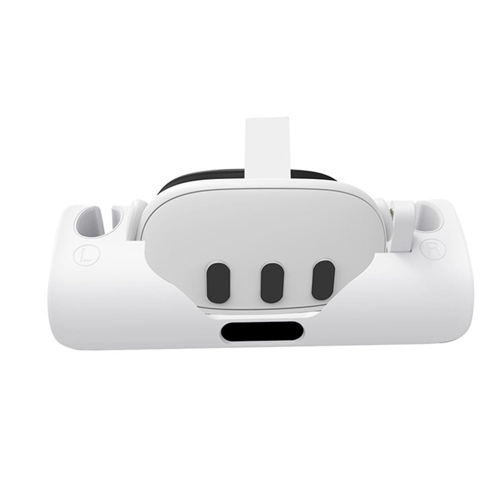 Oculus Quest 3 Charging Dock Station with LED Indicator - Fast Charging Base for Meta Quest 3 VR Headset & Controllers - Perfect for Gaming, VR Entertainment & Multi-Device Charging