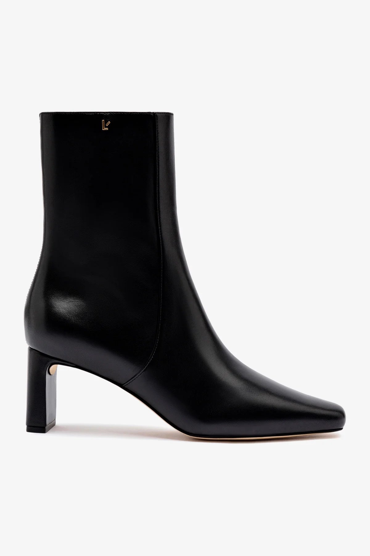 Alexis Black Leather Bootie - Stylish Women's Ankle Boots for Fall & Winter Fashion | Perfect for Office, Party & Casual Outfits