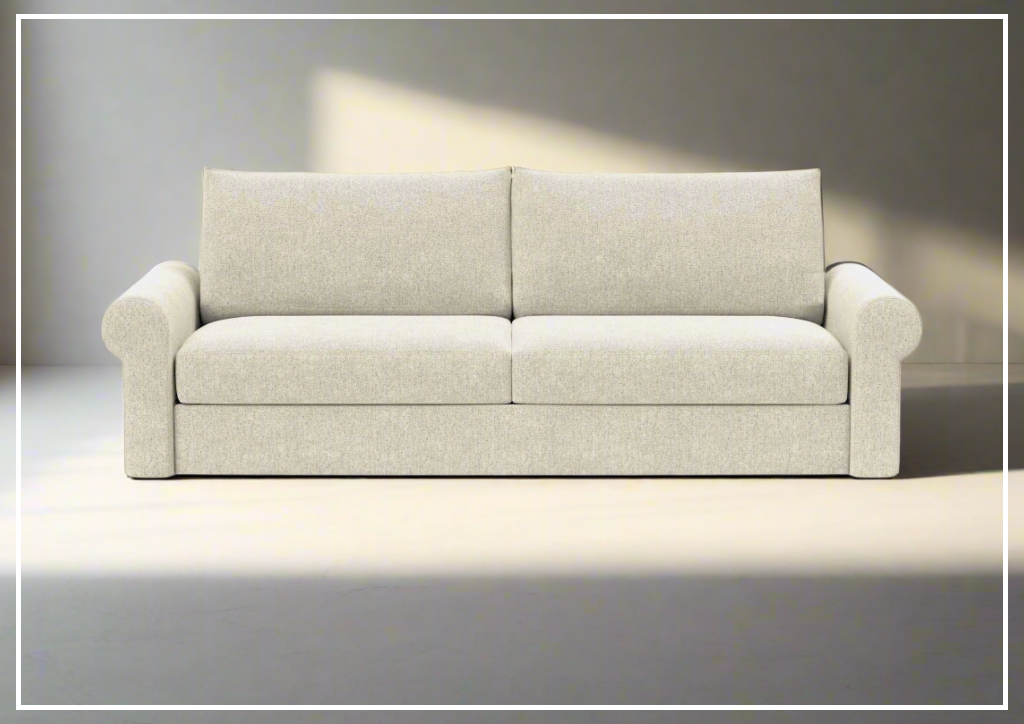 Innovation Living Vilander Full-Size Fabric Sofa Bed - Convertible Sleeper Sofa for Small Spaces, Guest Room & Apartment Living | Comfortable Modern Futon with Storage