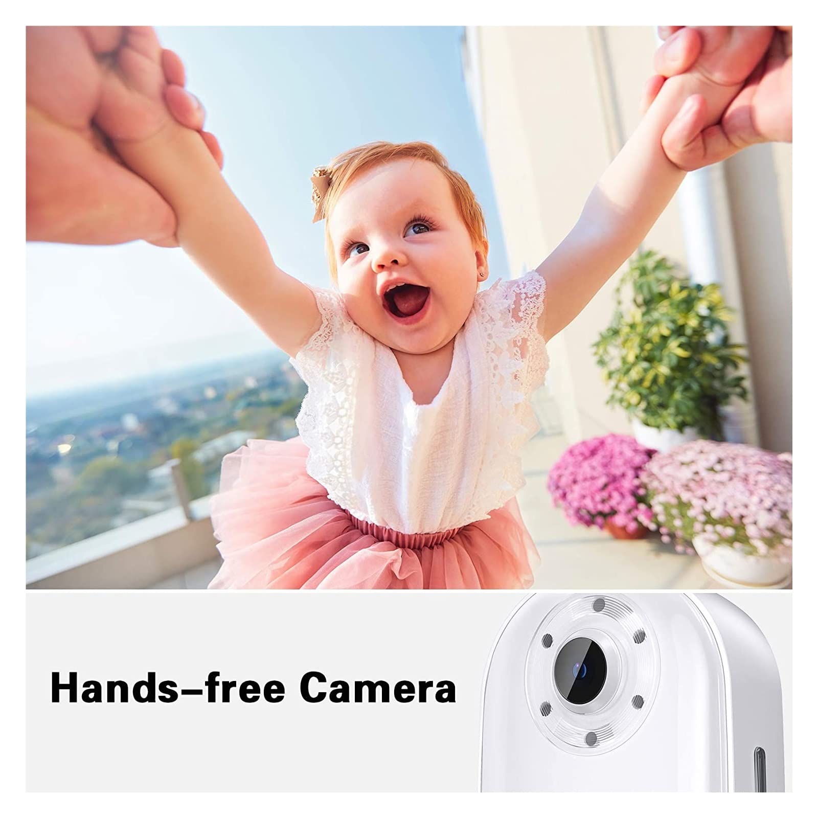 BODORME 4K30FPS Keychain Action Camera with EIS 2.0 - 20MP Mini Body Camera, 60min Video Recording, Slow Motion, Hands-Free Vlogging - Perfect for Outdoor Adventures, Travel Vlogging & Sports Recording