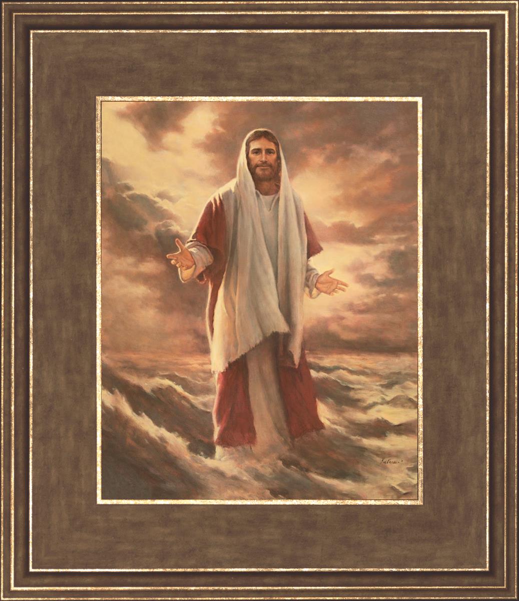 Fear Not, It is I - Religious Wall Art Decor for Home & Church - Perfect for Christian Gifts & Inspirational Decorations
