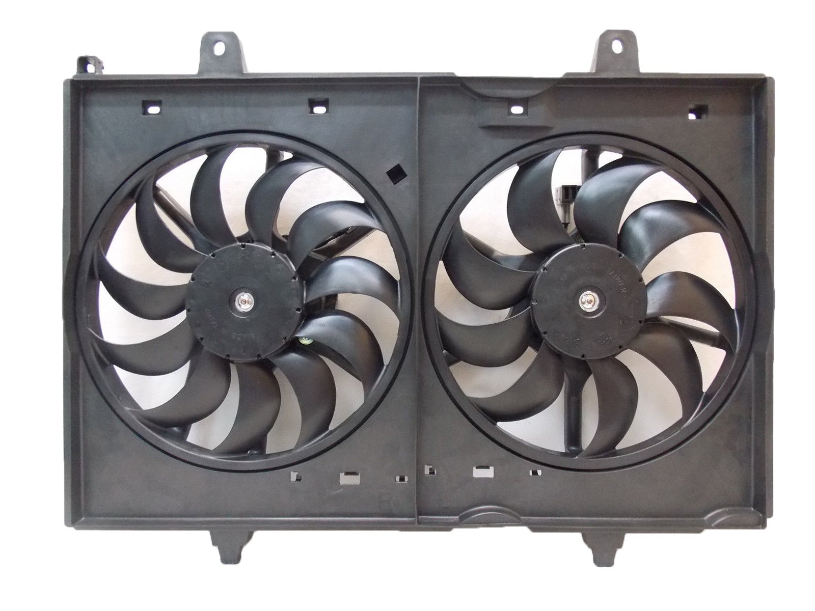 Sunbelt Dual Radiator and Condenser Fan Assembly Compatible with 2008-2013 Nissan Rogue 2.5L & 2014-2015 Nissan Rogue Select 2.5L - Replacement Part NI3115137 - Perfect for Engine Cooling System Repair and Maintenance