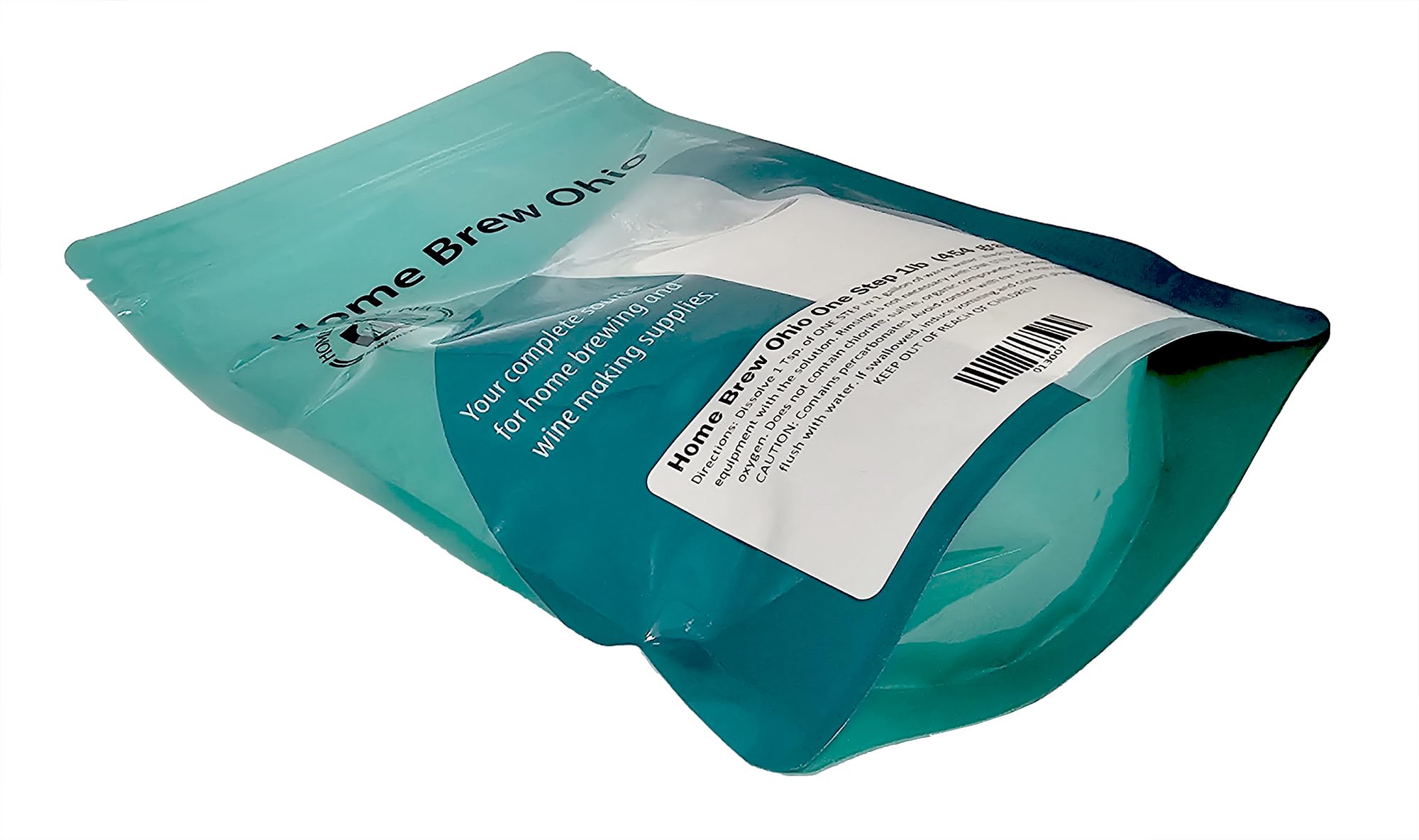 Home Brew Ohio One Step 1lb - No Rinse Cleanser for Beer Brewing & Winemaking Equipment - Perfect for Homebrewers & Winemakers