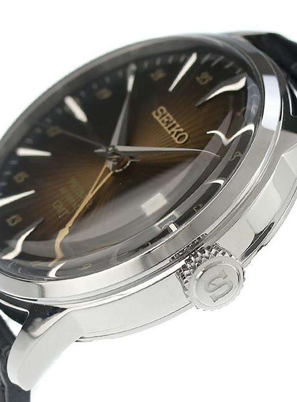 SEIKO PRESAGE Cocktail Time GMT Automatic Watch SARY243 / SSK039 - Japanese Made JDM - Perfect for Business Travel & Luxury Gifting