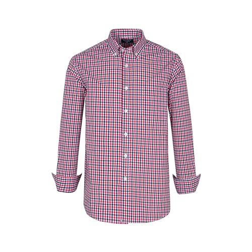 White Red Black Check 310