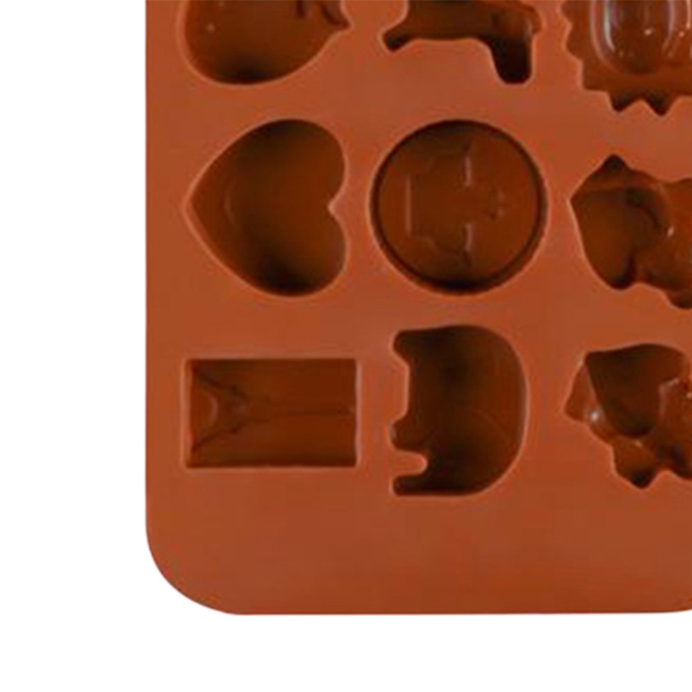 15-Piece Silicone Bakeware Set - Non-Stick Cake Molds, Candy Molds & Baking Molds for Cupcakes, Chocolate, Soap Making - BPA Free, Dishwasher Safe - Perfect for Home Baking, Party Treats & DIY Crafts