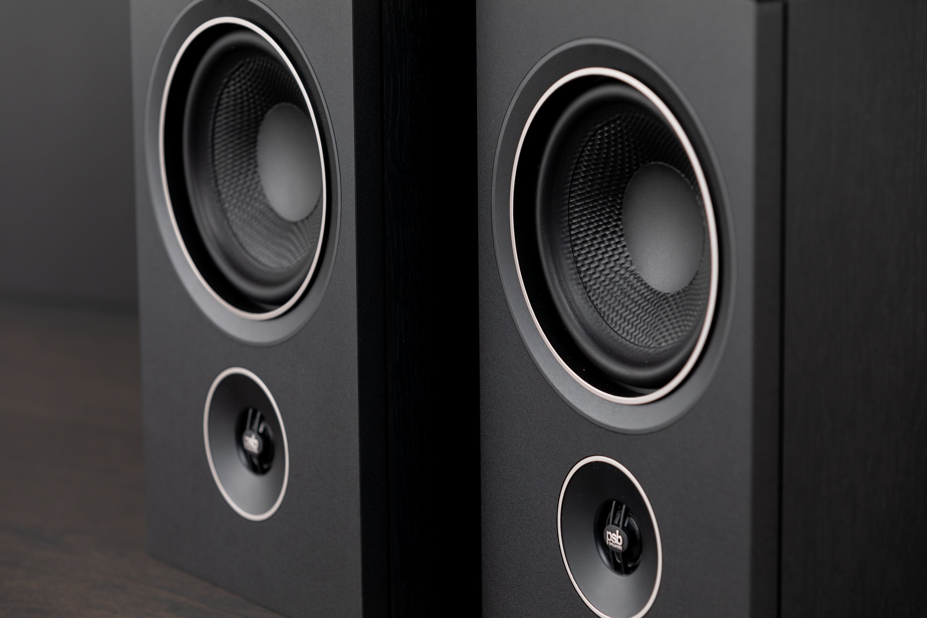 PSB Alpha P3/P5 Compact Bookshelf Speakers - High-Fidelity Audio for Home Theater & Music Listening - Perfect for Small Spaces & Desktop Setups