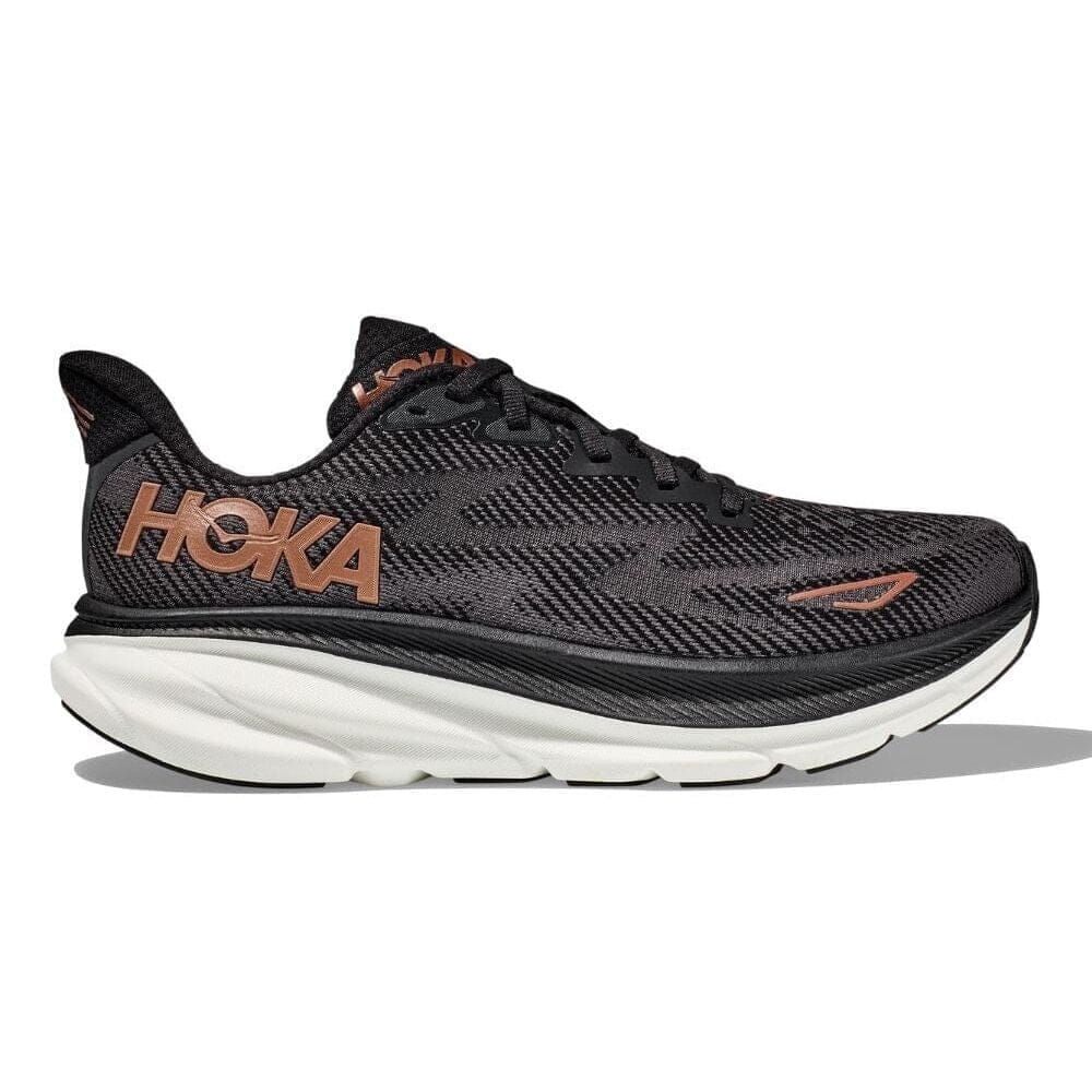 Hoka Women's Clifton 9 Wide Running Shoes - Lightweight Cushioned Sneakers for Road Running, Jogging & Walking - Comfortable Athletic Shoes for Women with Arch Support