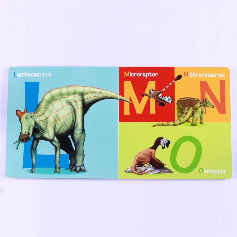 ABC Dinosaurs - AMNH ABC Board Book for Kids | Fun Early Learning Alphabet Book with Dinosaur Illustrations | Perfect for Preschool Education & Bedtime Reading