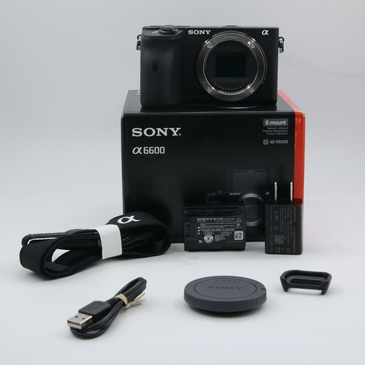 Open Box Excellent Condition Sony Alpha a6600 Mirrorless Digital Camera Body Only - Perfect for Vlogging, Travel Photography & Professional Shooting