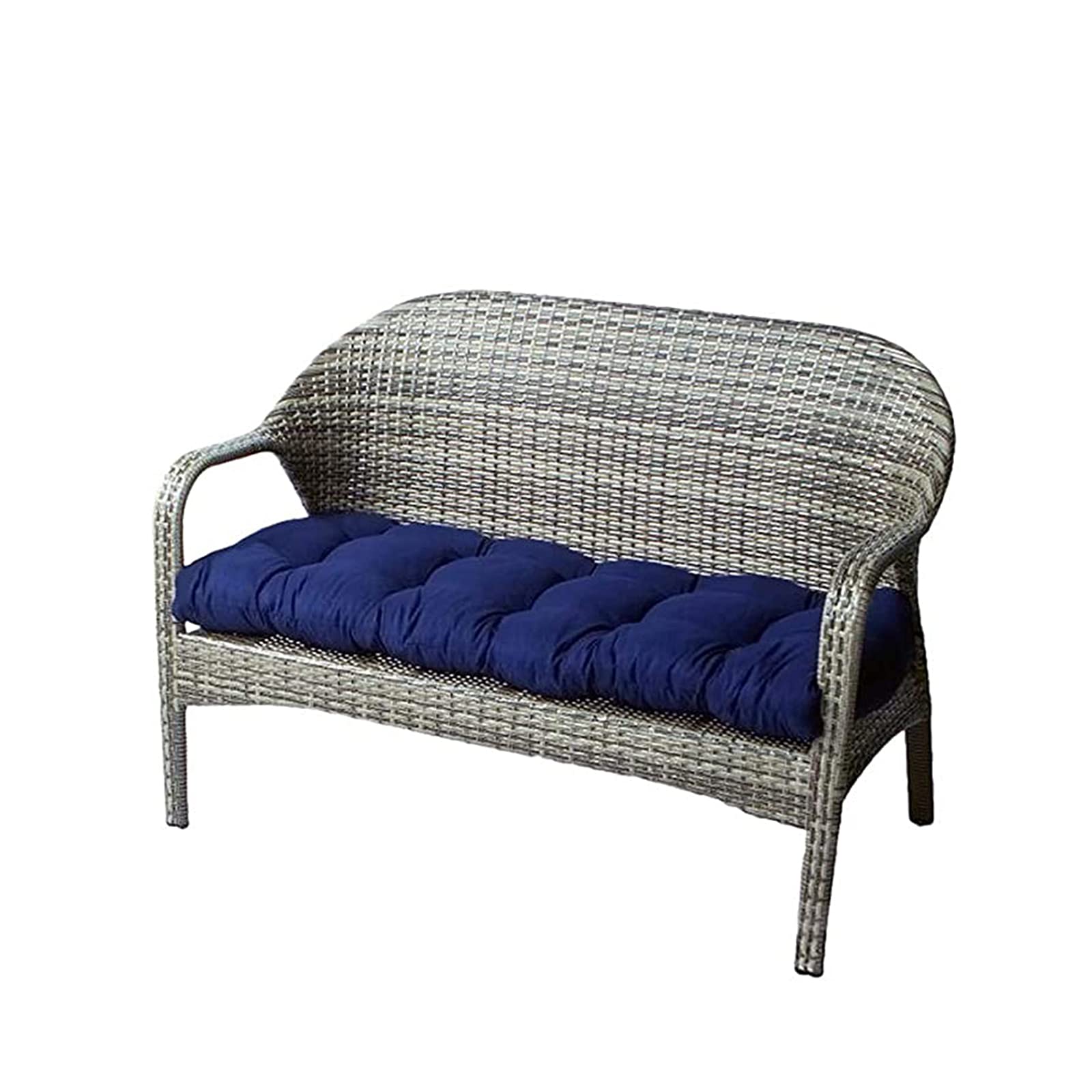 Premium Thick Soft Bench Cushion - 39x20 Inch Non-Slip Seat Pad for Indoor/Outdoor Furniture, Garden Swing Chairs & Patio Sofas (Navy Blue) - Perfect for Backyard Relaxation, Porch Seating & Living Room Comfort