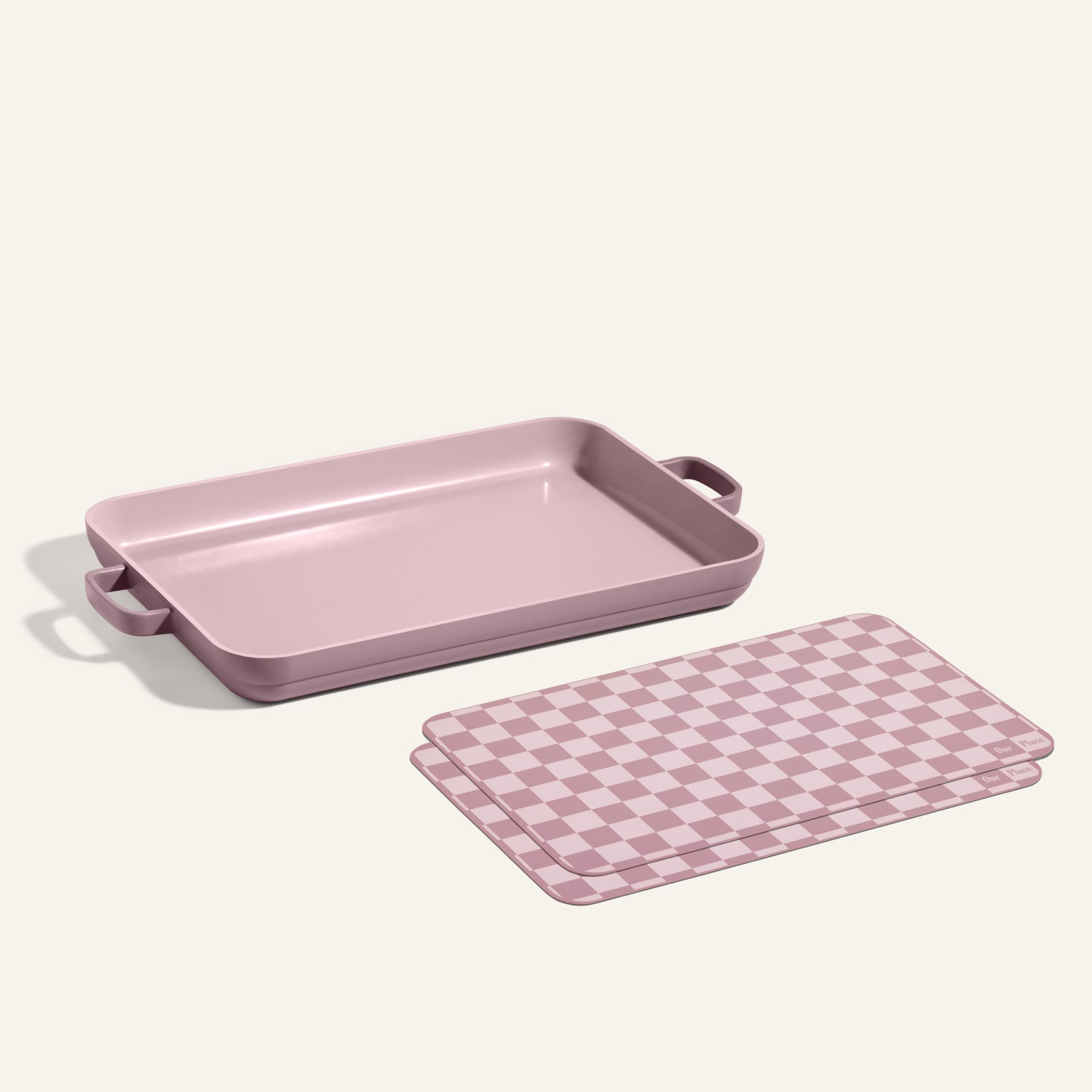 Non-Stick Griddle Pan with Oven Mats - Heavy Duty Cast Iron Grill Pan for Stovetop & Induction Cooktops - Perfect for Pancakes, Burgers, Steaks & Baking (Kitchen & Outdoor BBQ Cooking)