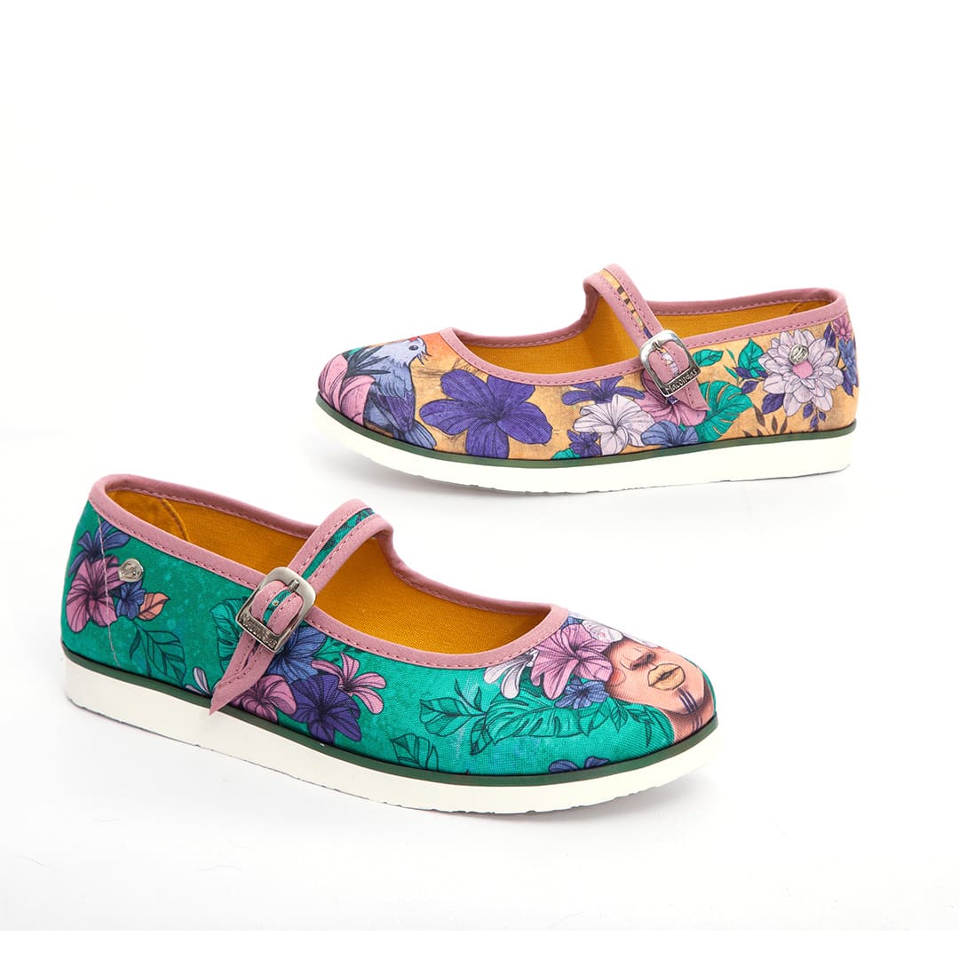 Conchita Macondas® Women's Mary Jane Shoes - Comfortable & Stylish Flats for Work, Casual & Party Wear