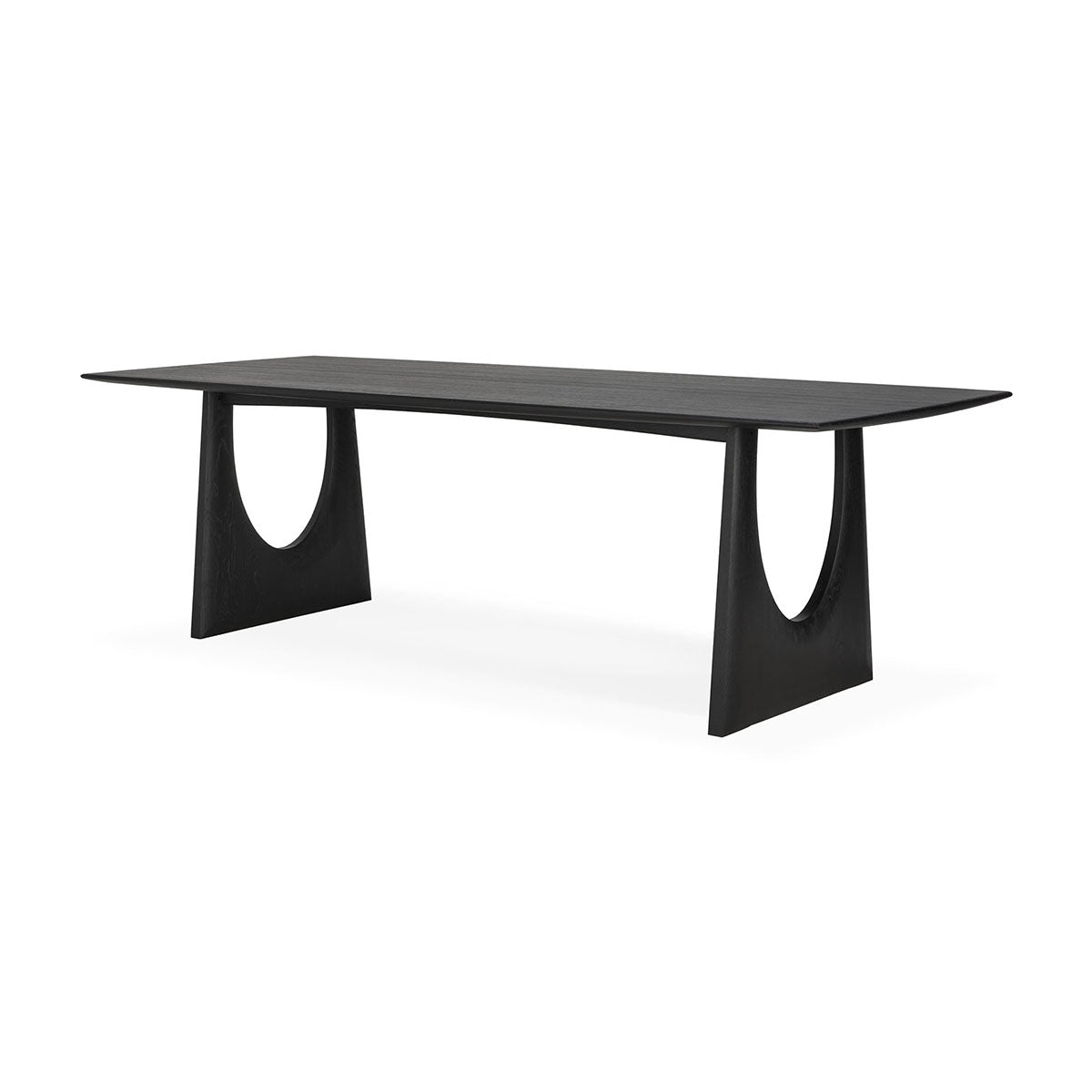 Modern Geometric Dining Table - Stylish & Durable for Kitchen, Dining Room, or Office - Perfect for Family Meals & Entertaining Guests