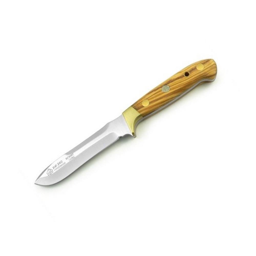 Puma Knives IP Pal 240 Olive Fixed Blade Knife - Hunting, Camping & Outdoor Survival Tool