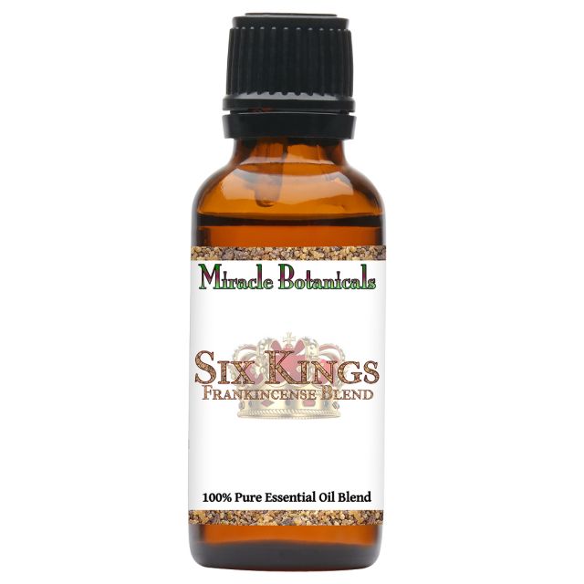 Six Kings Essential Oil Blend - 100% Pure Frankincense Oil with 6 Varieties | Aromatherapy, Relaxation & Meditation