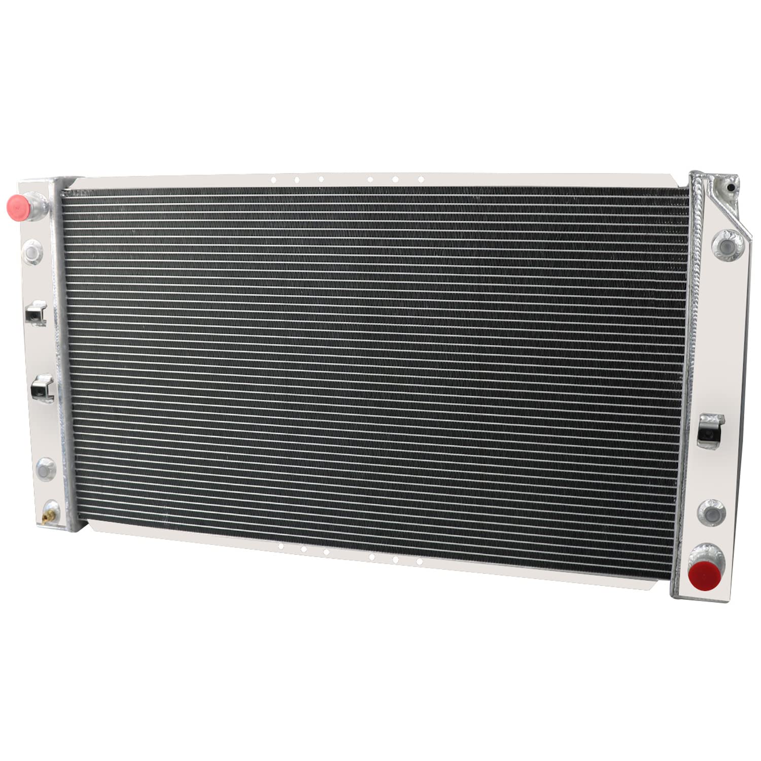 High-Performance Aluminum Radiator for 1994-1996 Buick Roadmaster, Cadillac Fleetwood, Chevy Caprice & Impala 5.7L V8 Gas - 3 Row Core with Dual 14