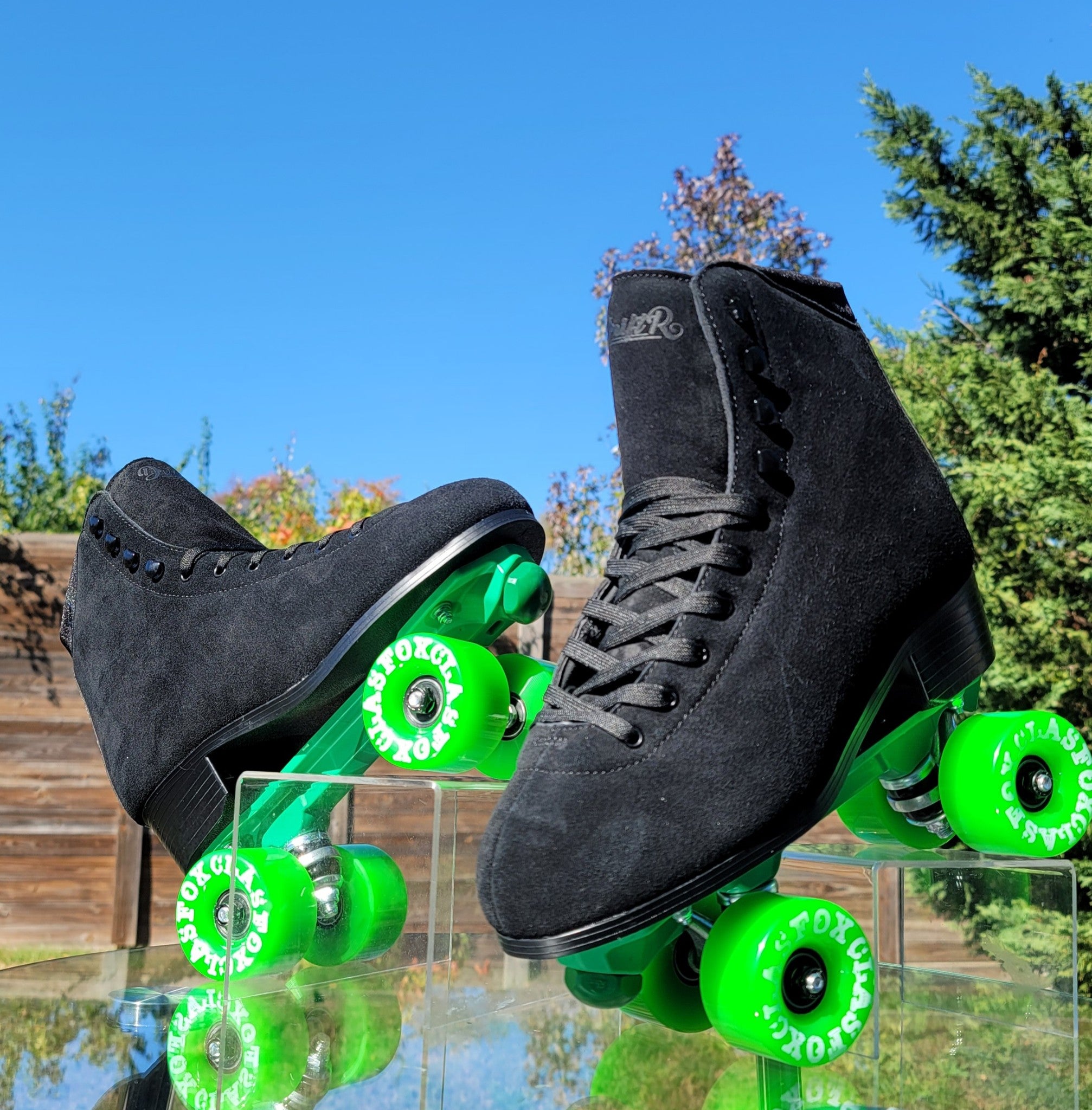 Roller Derby Driftr The Green Machine Jr. - Kids Adjustable Inline Skates for Beginners, Outdoor & Indoor Sports, Birthday Gifts for Boys & Girls Ages 6-12