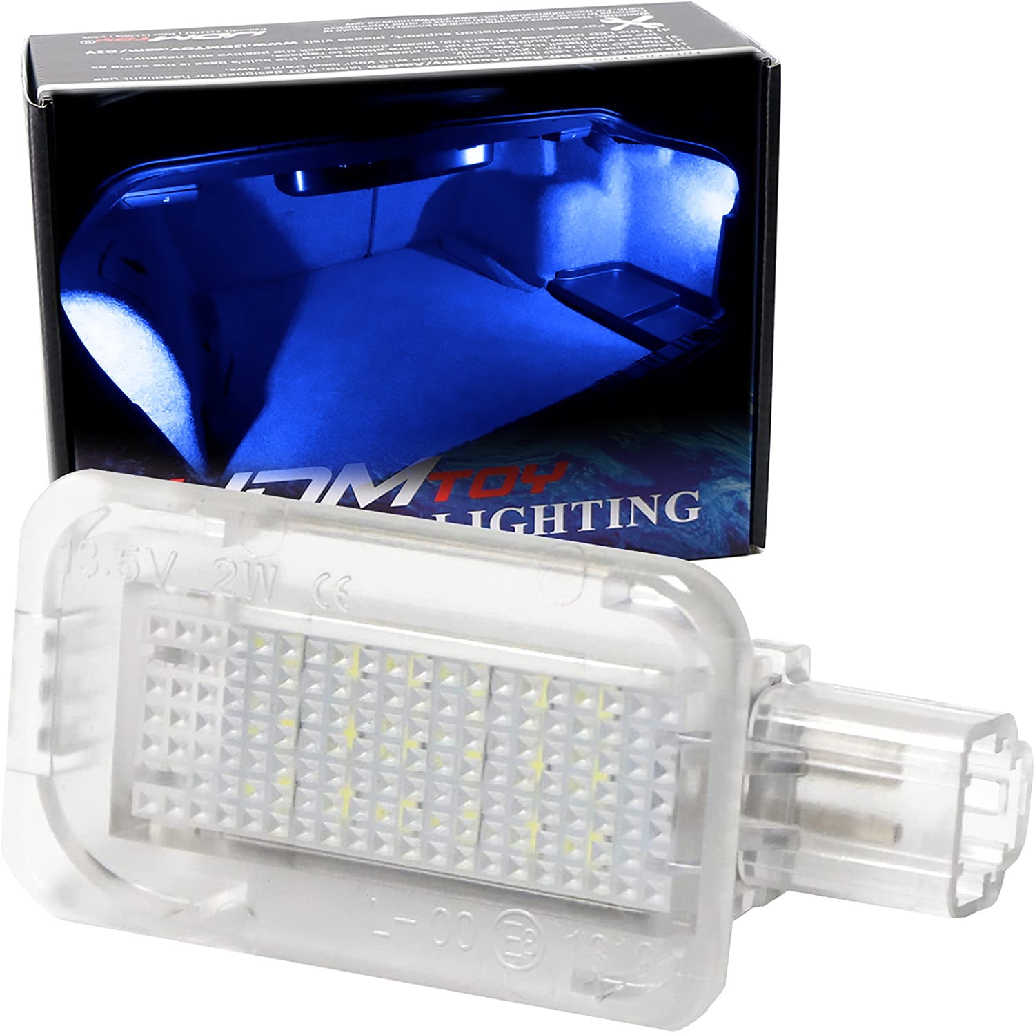 18 SMD Super Bright Blue LED Trunk Cargo Light Assembly for Honda Acura - Perfect for Nighttime Visibility & Car Interior Lighting