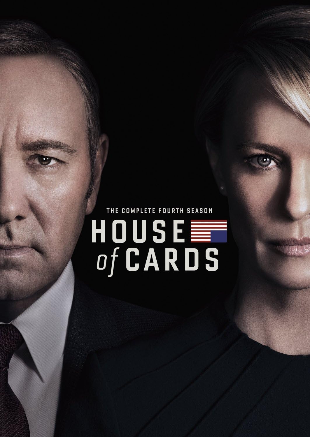 House of Cards Season 4 DVD - Political Drama Series Starring Kevin Spacey & Robin Wright - Perfect for Binge Watching & Gift Giving