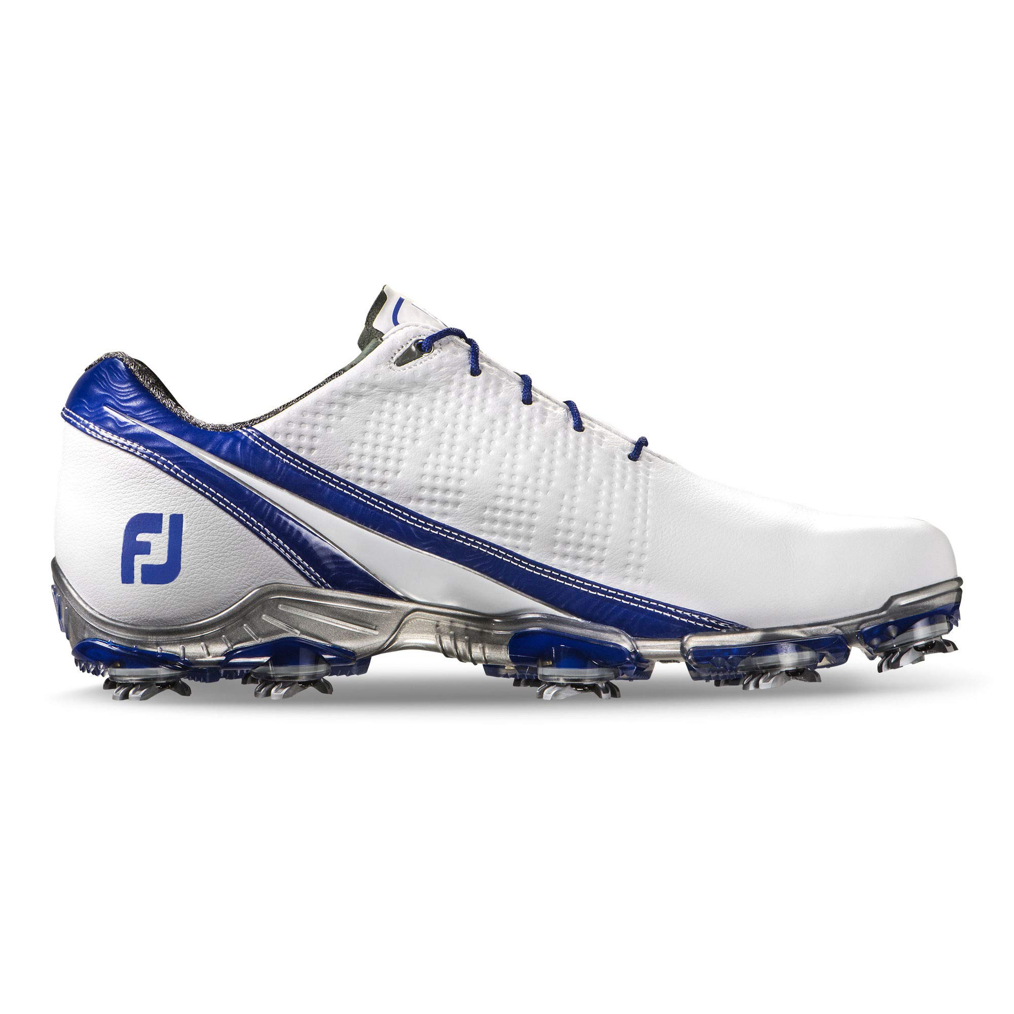 FootJoy Men's D.N.A. Golf Shoes - Waterproof & Comfortable Spiked Golf Shoes for Men | Perfect for Golf Tournaments & Casual Play