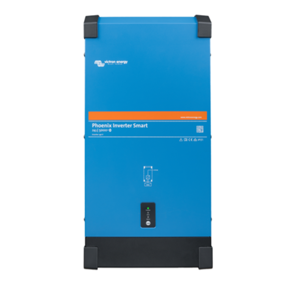 Victron Energy Phoenix Inverter 24V 5000W 230V Pure Sine Wave Smart Inverter for Solar Power System, RV, Boat & Off-Grid Applications