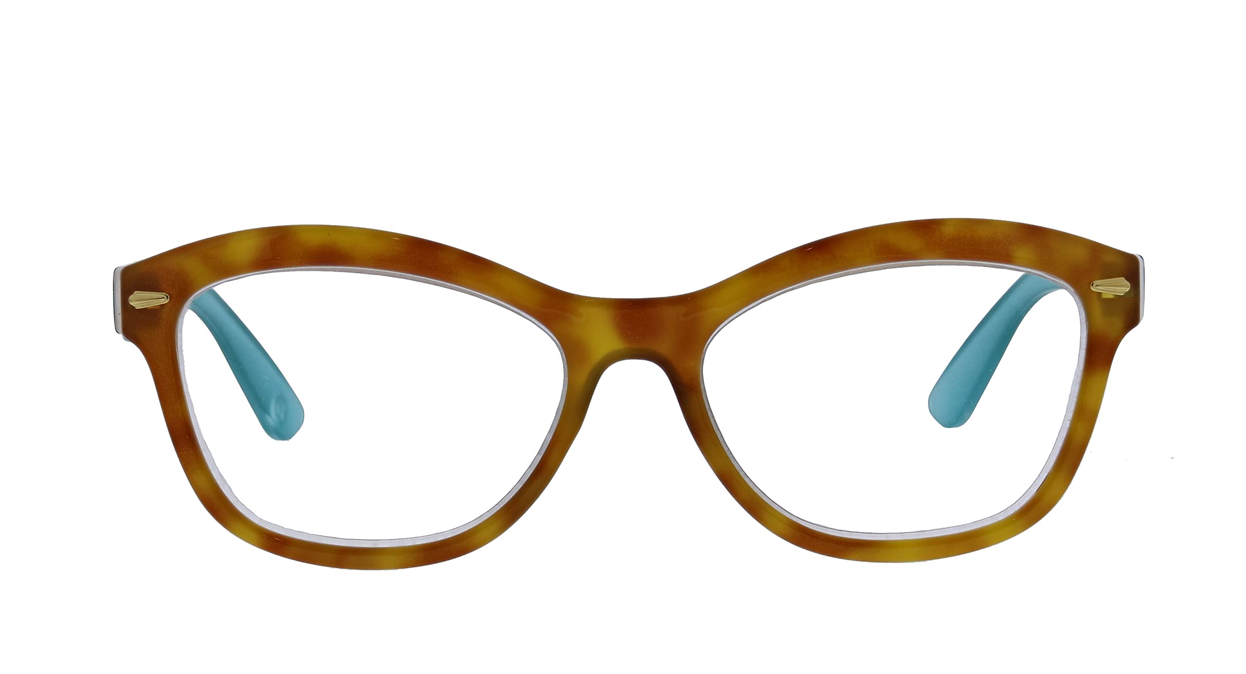 Peepers by PeeperSpecs Women's Monterey Bay Square Blue Light Blocking Reading Glasses - Stylish & Comfortable for Computer Work, Reading & Screen Time (1.0X Magnification)
