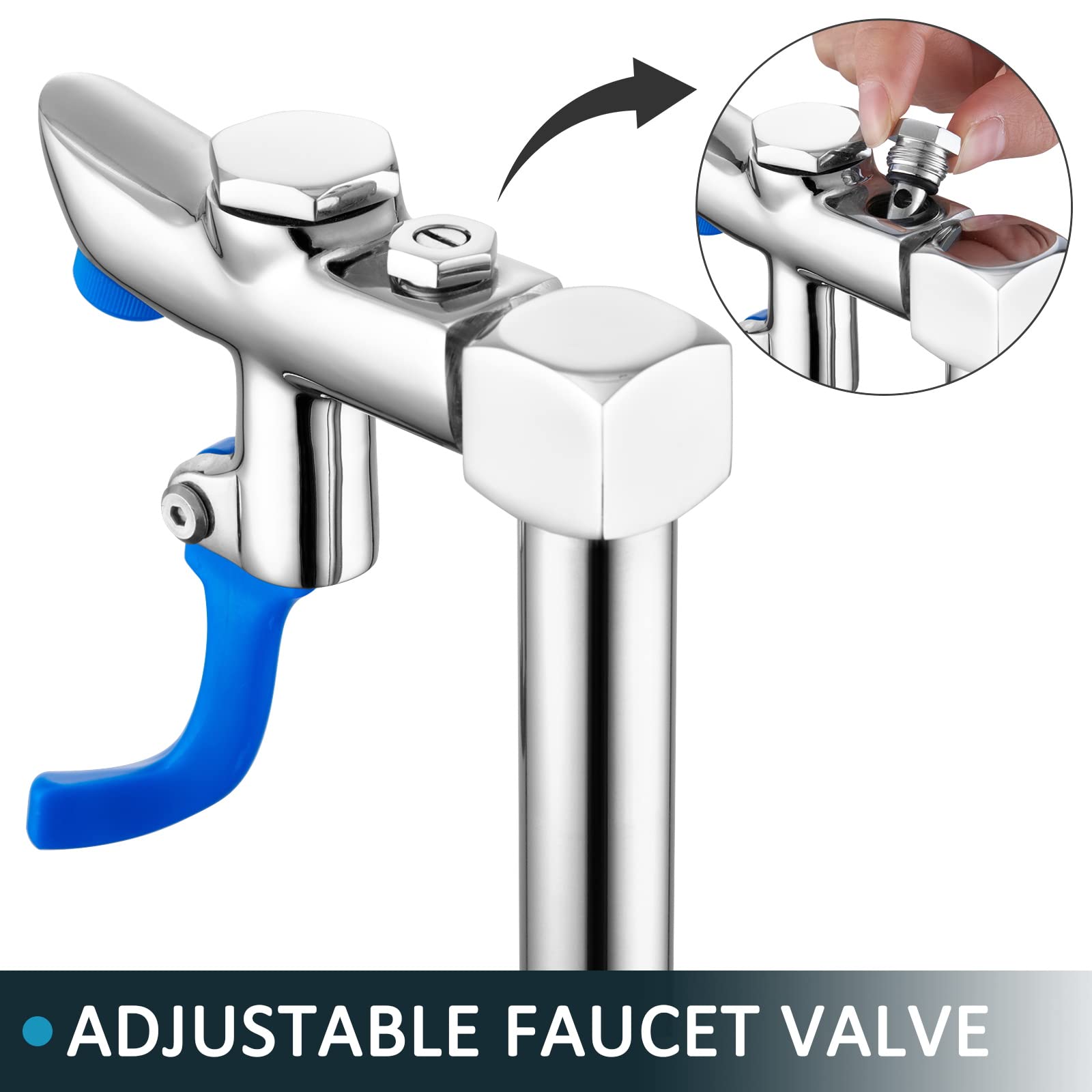 10 Inch Glass Filler Deck Mount Faucet - G1/2