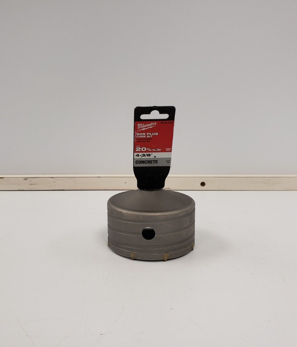 Milwaukee 48-20-5255 Single Bit Core Drill Bit - Perfect for Masonry, Concrete, and Stone Drilling - Ideal for Construction and DIY Projects