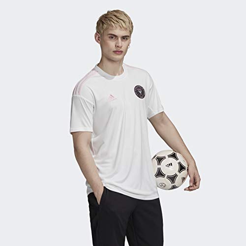 adidas Inter Miami CF Lionel Messi Home Jersey 2024 - Men's Soccer Jersey, Authentic White Football Shirt, Size 2XL - Perfect for Matchdays, Training & Fan Support