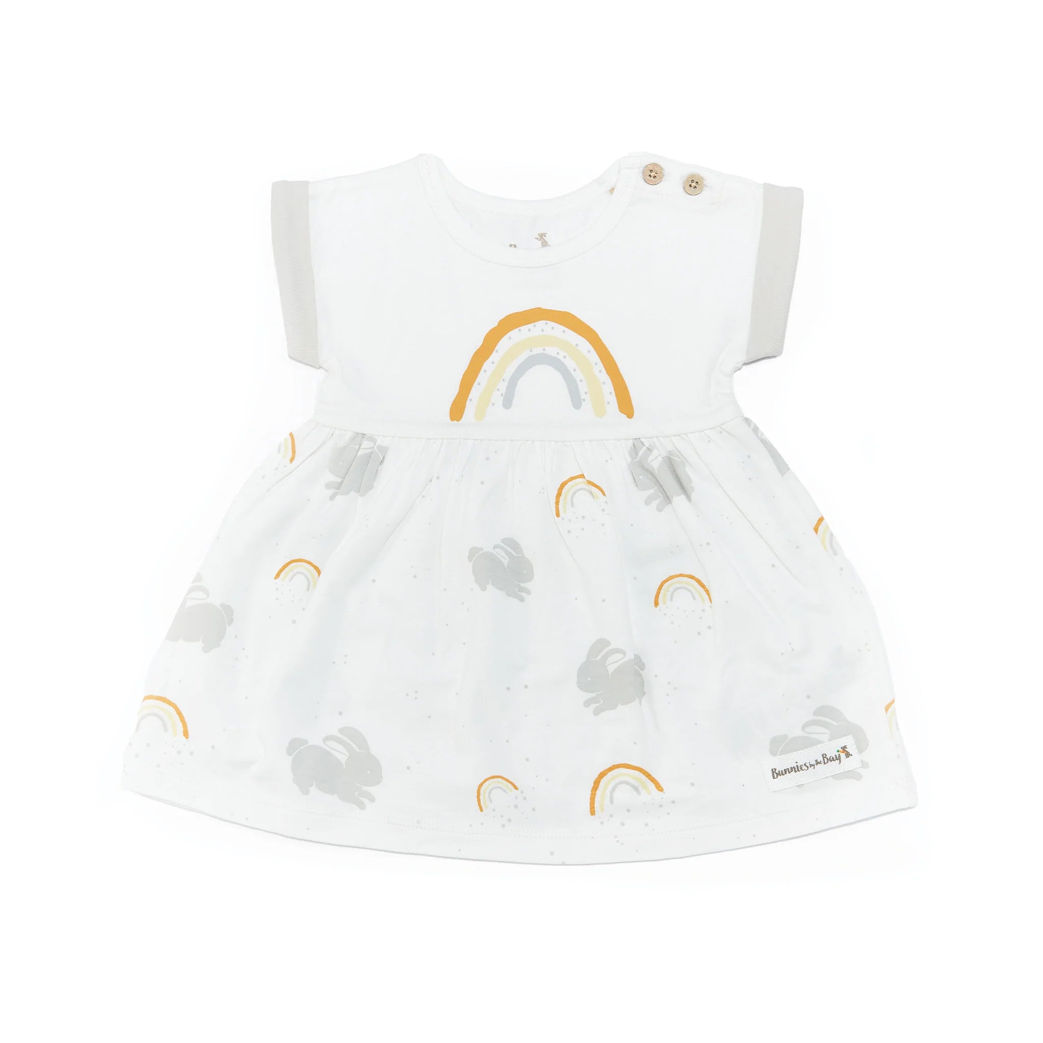 Little Sunshine Organic Cotton Play Dress for Girls - Perfect for Outdoor Playdates, Birthday Parties & Everyday Fun
