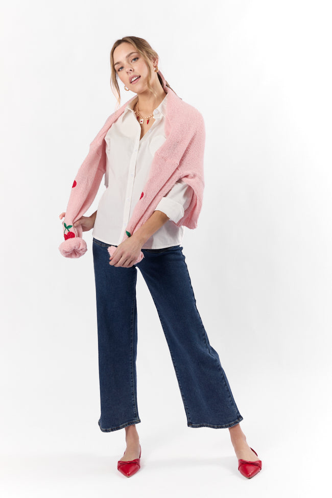 All My Love Heart Pocket Ivory Button Down Blouse - Women's Vintage Style Shirt for Work & Casual Wear | Final Sale
