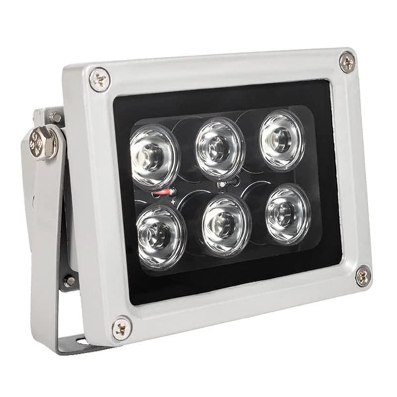 OwlCat 940nm 6 LEDs 45° Wide Angle Infrared Illuminator - Night Vision IR Light for IP Camera & CCTV Security System | Waterproof Outdoor Use for Home Surveillance & Wildlife Monitoring